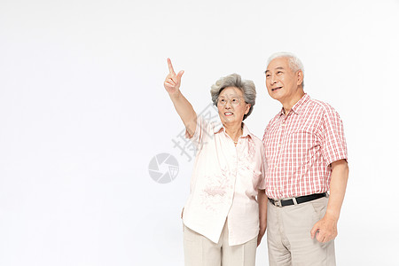 老人夫妇老年夫妻形象背景