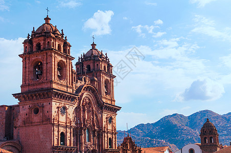 秘鲁西班牙大教堂高清图片