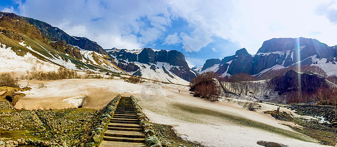 东北吉林长白山景区风光图片