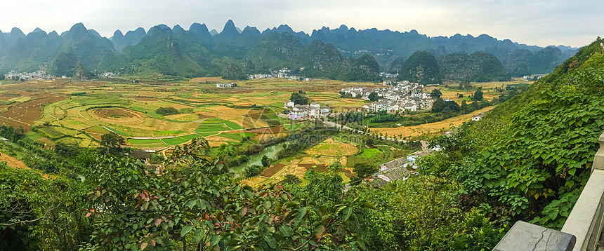 贵州万峰林景区风光全景图片