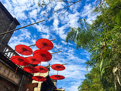 篁岭古村江西婺源篁岭景区风光背景