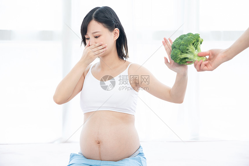 孕妇拒绝蔬菜图片