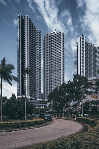 香港小区居民楼图片