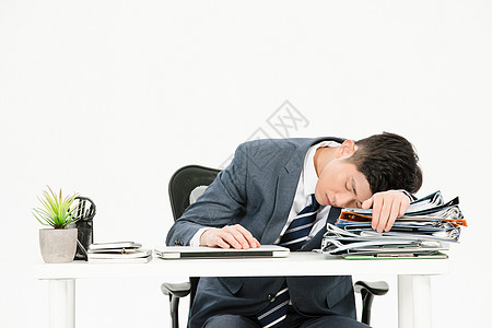 商务男性工作压力图片