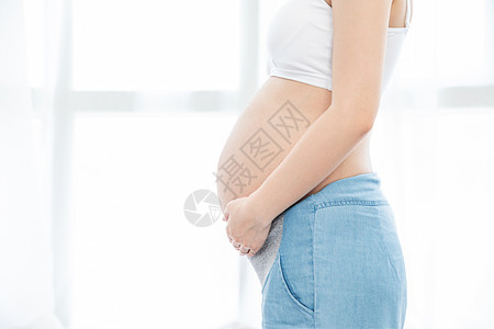 孕妇特写孕期健康高清图片