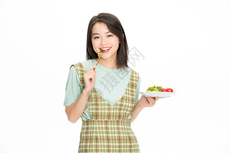 美女健康饮食图片