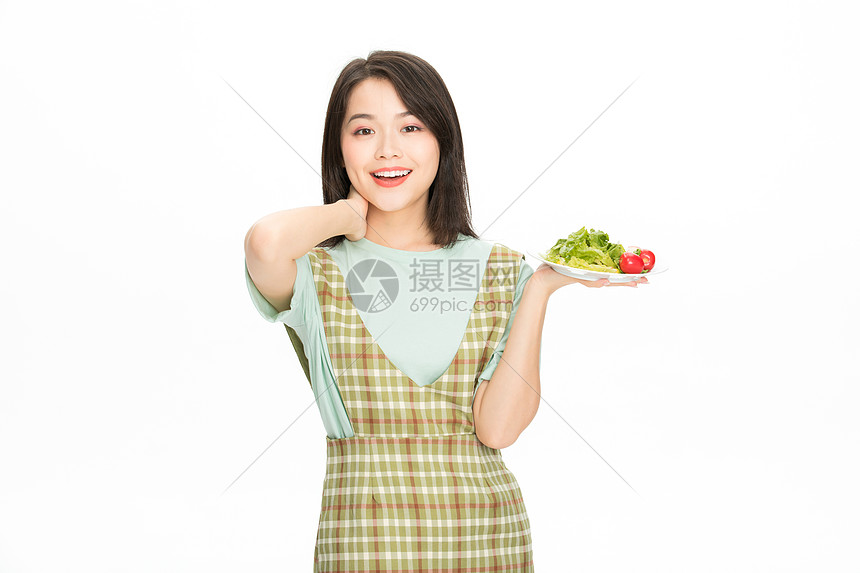 美女健康饮食图片