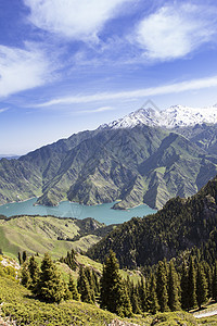 天山天池壁纸图片