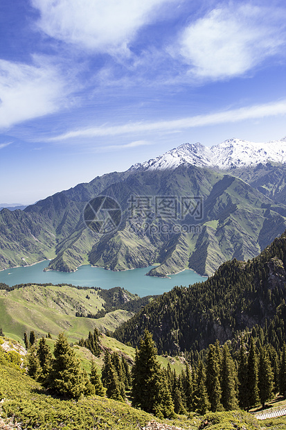 天山天池壁纸图片