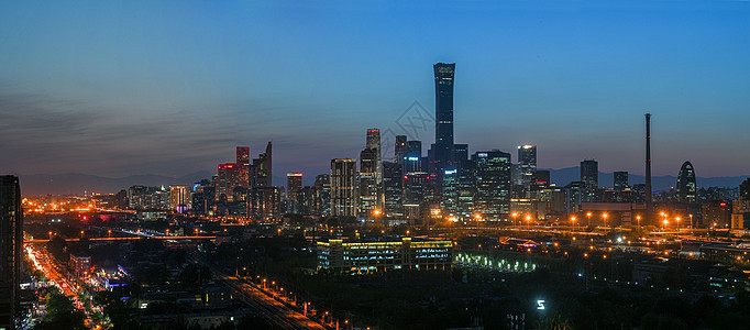 北京城市夜晚图片