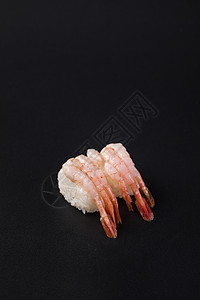 日料甜虾寿司高清图片