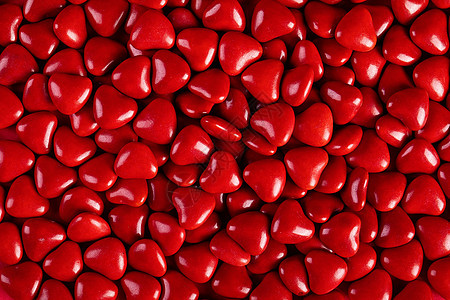 红色爱心巧克力背景图片