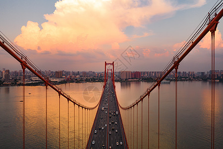 长江鹦鹉洲大桥武汉鹦鹉洲长江大桥背景
