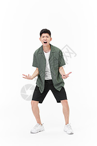 人呢聊天表情包gif照片  |男青年搞怪夸张动作元素  |呕吐的人搞笑