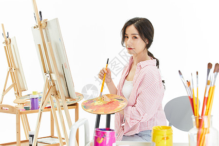 水彩人物画背景 水彩人物画摄影图片 水彩人物画壁纸 摄图网