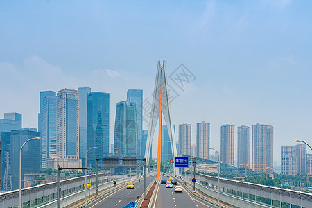 重庆千厮门大桥高清图片