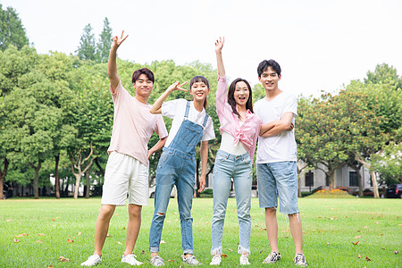 加油冲啊背景-加油冲啊摄影图片-商务人像团队胜利加油动作图片-摄图