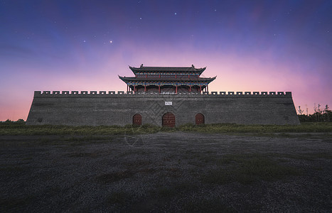 马良古城星空图片