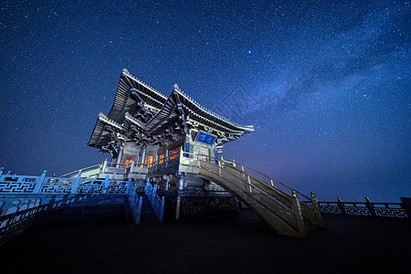 随州大洪山星空背景