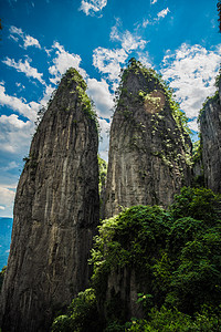 大峡谷双子峰图片