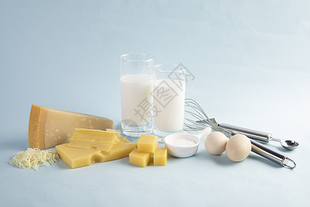 芝士奶酪甜品原材料高清图片