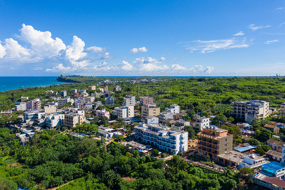 涠洲岛滴水丹屏居民楼图片