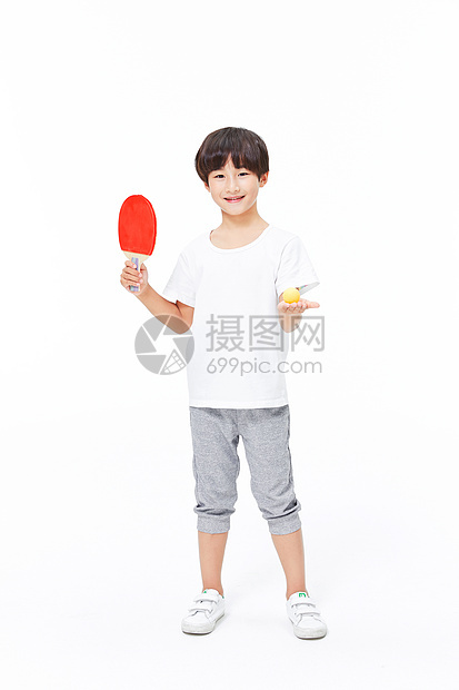 乒乓球少年图片