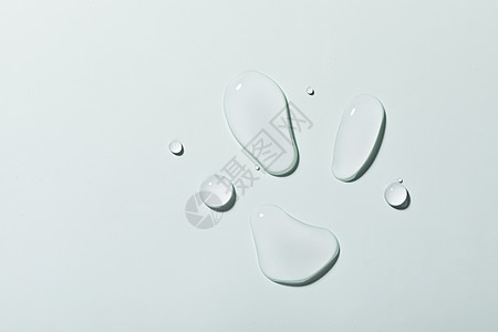 透明水泡气泡水滴背景