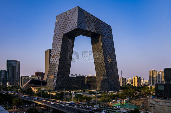 北京中央电视台大楼图片