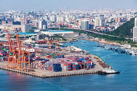 厦门码头工业包括高清图片