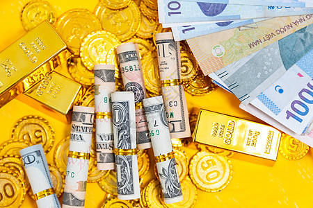 金融货币黄金素材图片