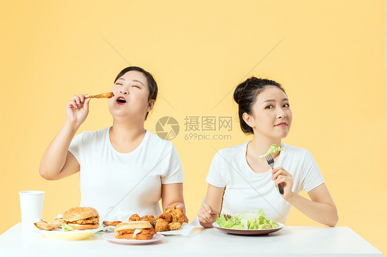 饮食减肥瘦身图片