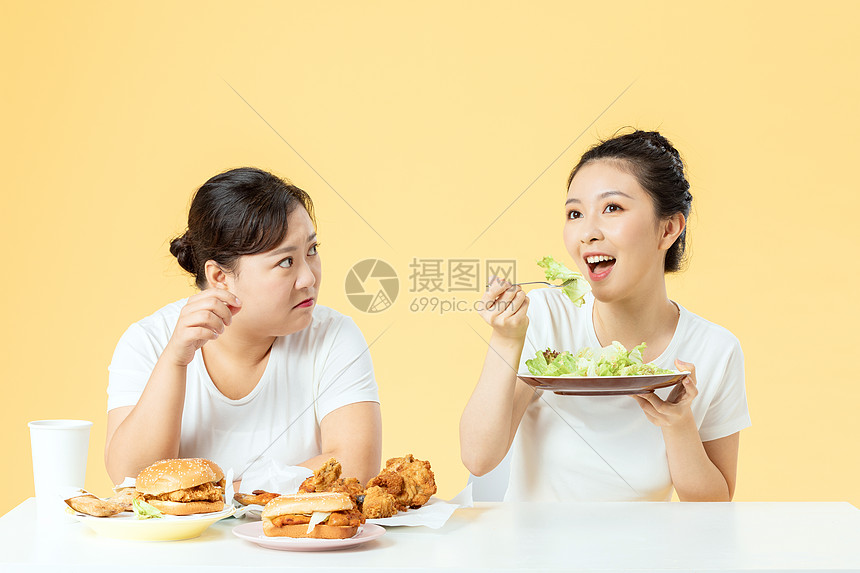 饮食减肥瘦身图片