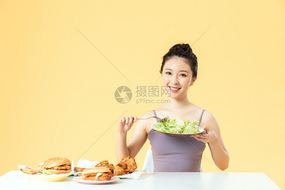 女性健康饮食图片