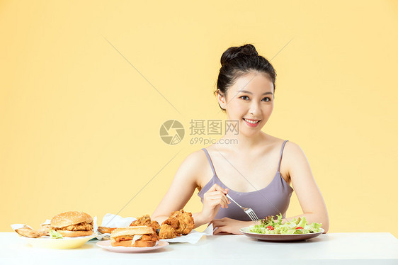 女性健康饮食图片