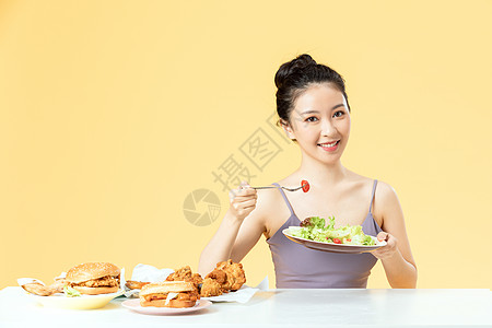 女性健康饮食图片