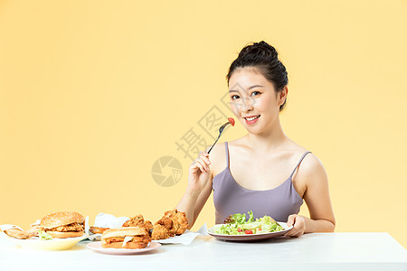 女性健康饮食图片