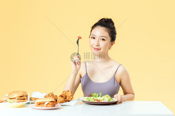 女性健康饮食图片