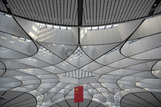 北京大兴国际机场天花板图片