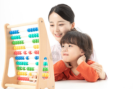 幼儿教育儿童幼教玩珠算架背景