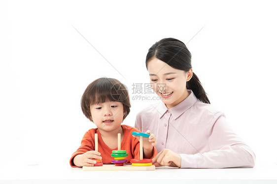 儿童幼教玩叠叠高图片