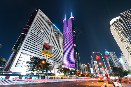 深圳罗湖夜景高清图片