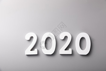 新年数字2020 年背景