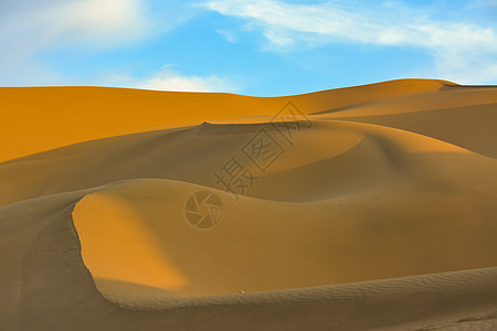 新疆库木塔格沙漠风光图片