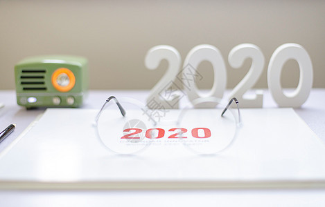 2020新年数字日历图片