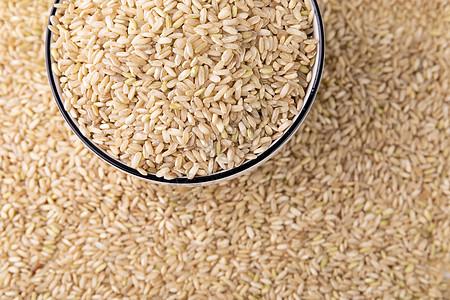 全麦食物糙米背景