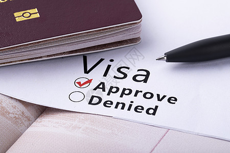 旅游留学出国护照高清图片素材