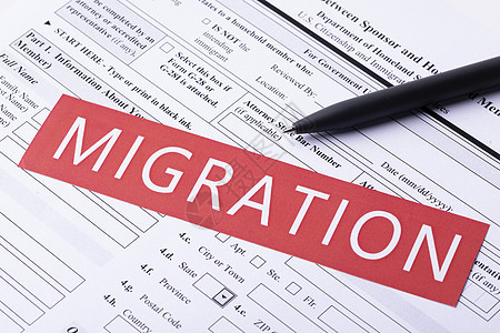 国外留学移民出国申请图片