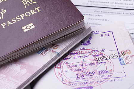 留学出国签证申请表图片素材