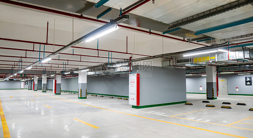 地下车库高清图片下载 正版图片 摄图网 地下车库高清图片下载 正版图片 摄图网